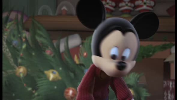 Náhled Mickey Co se ještě stalo o Vánocích Animovaný, rodinný 2004 CZ.avi (8)