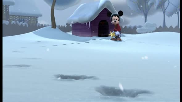 Náhled Mickey Co se ještě stalo o Vánocích Animovaný, rodinný 2004 CZ.avi (9)