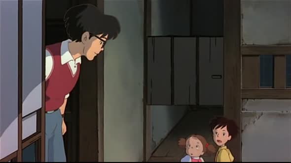 Náhled Můj soused Totoro (1988 Animovaný Dobrodružný Fantasy Rodinný) CZ.avi (1)