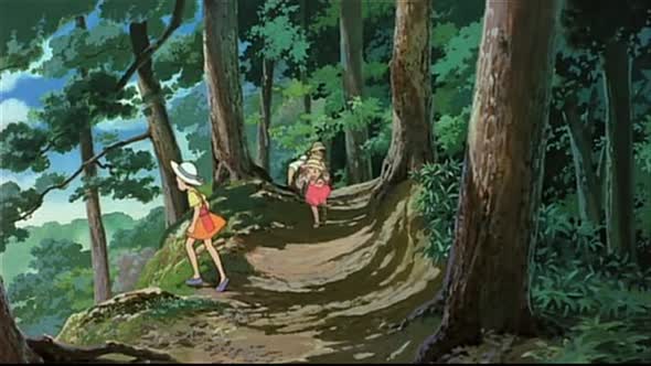 Náhled Můj soused Totoro (1988 Animovaný Dobrodružný Fantasy Rodinný) CZ.avi (3)