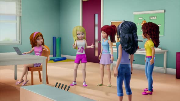 Náhled Lego Friends - Kámošky napořád (2016) cz dabing animovaný, rodinný.avi (3)