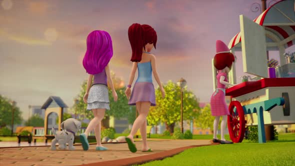 Náhled Lego Friends - Kámošky napořád (2016) cz dabing animovaný, rodinný.avi (5)