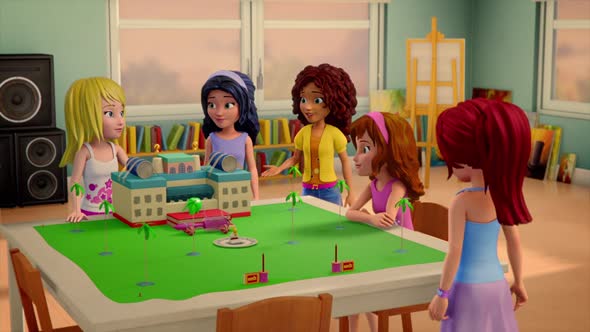 Náhled Lego Friends - Kámošky napořád (2016) cz dabing animovaný, rodinný.avi (6)