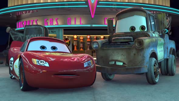 Náhled PIXAR shorts (krátké příběhy) 12 Mater and the ghostlight (Burák a Bludička) - 2006.avi (4)