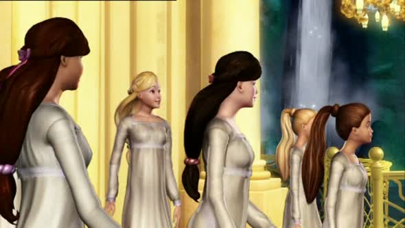 Náhled Barbie a 12 tančících princezen (Barbie in the 12 Dancing Princesses - 2006) animovaný, kreslený, pohádka, cz dabing.mp4 (4)