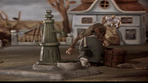 Náhled Fimfárum - Jan Werich (2002 Animovaný Loutkový Pohádka Povídkový).avi (7)