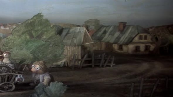 Náhled Fimfárum - Jan Werich (2002 Animovaný Loutkový Pohádka Povídkový).avi (9)