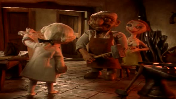 Náhled Fimfárum - Jan Werich (2002 Animovaný Loutkový Pohádka Povídkový).avi (10)